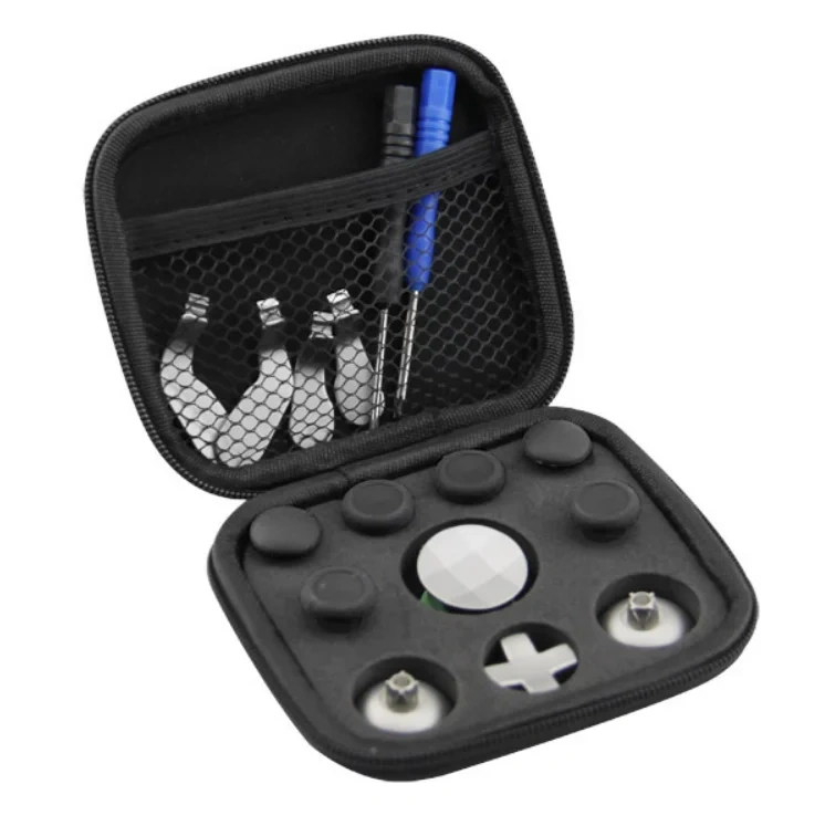 18 in 1Thumbstick Metal Buttons Set Mod for Xbox One Elite Controller Button Joystick Cap Kit