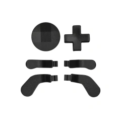 Left Right Short Long Paddles and D-Pad Buttons for Xbox One Elite 2 Controller Repair Parts Metal Paddle Button Set