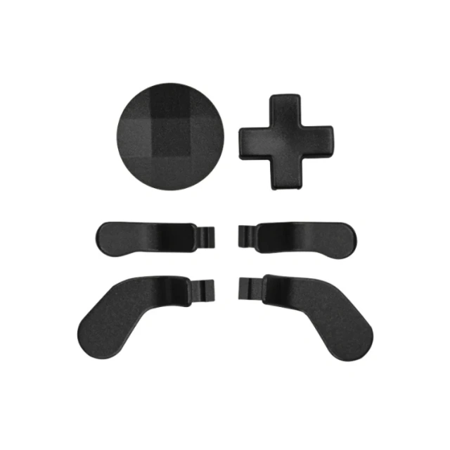Left Right Short Long Paddles and D-Pad Buttons for Xbox One Elite 2 Controller Repair Parts Metal Paddle Button Set