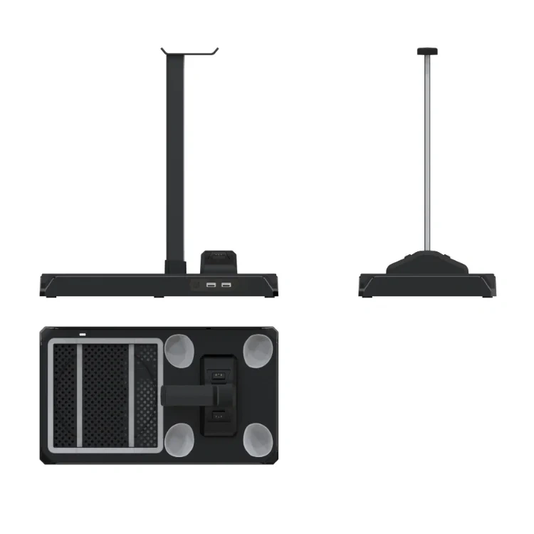 Game Console Vertical Stand Cooling Fan Charger Bracket For Xbox Series X/S LED Console Stand Controller Dual Charger Dock