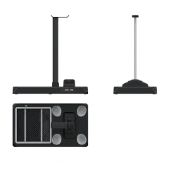 Game Console Vertical Stand Cooling Fan Charger Bracket For Xbox Series X/S LED Console Stand Controller Dual Charger Dock