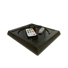 Vertical Cooling Stand RGB LED Base for Xbox Series X S Console Stand Colorful Light Cooling Dock Station Bracket