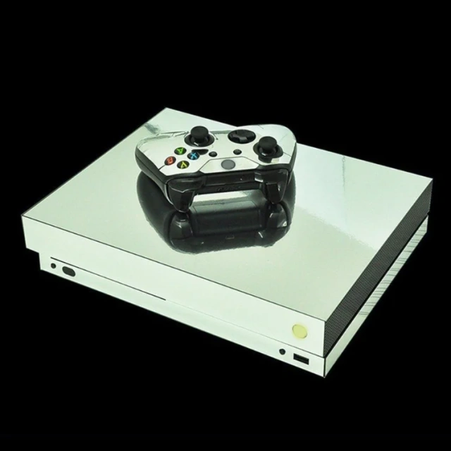 Electroplate Colorful Skin Wrap Game  Accessories For Xbox One X Gaming Console Controller Stickers