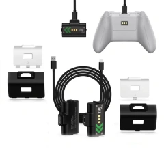 High Quality 1400mAh Controller Battery Pack Universal Battery for Xbox Series/ONE/S/X Charging Set