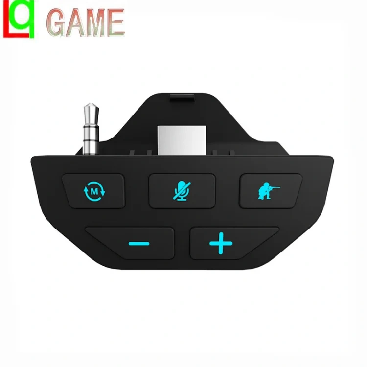 Stereo Audio Controller Headset Adapter For Xbox One Games Headset Audio Adapter Headphone Receiver