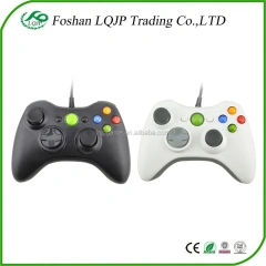 For Xbox 360 CONTROLLER WIRED Black/White USB WIRED CONTROLLER FOR Xbox 360/PC/WINDOWS