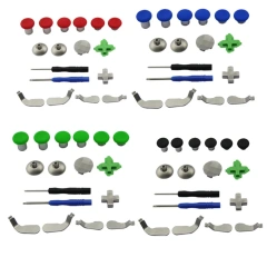 18 in 1Thumbstick Metal Buttons Set Mod for Xbox One Elite Controller Button Joystick Cap Kit