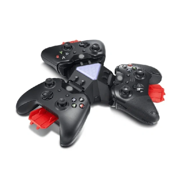 3 in 1 Controller Charging Station for Xbox one Wireless Controller Gamepad Charging Dock Stand Triangle Seat Charger