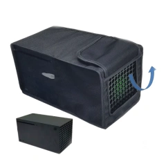 Cooling Dust Cover Sleeve Protective Case for Xbox Series X Console Vertical/Horizontal Dust Cover Dustproof Case
