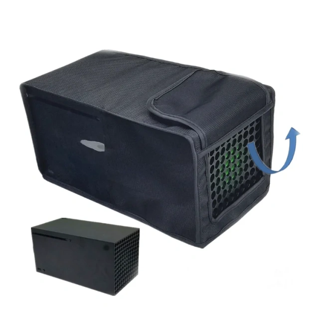 Cooling Dust Cover Sleeve Protective Case for Xbox Series X Console Vertical/Horizontal Dust Cover Dustproof Case