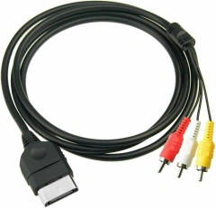 TV AV 3 RCA Cord Audio Video Cable for Xbox Classic 1st Gen Console AV Cable