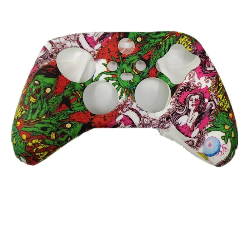 Silicone Soft Protective Case For Xbox Series S Controller Skin Cover Accessories For Xbox Series X Controller Silicone Case