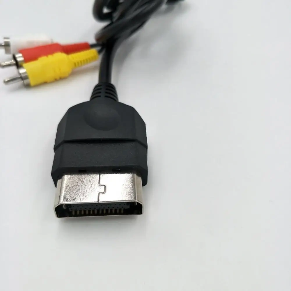 Component AV Cable For Xbox Original Composite Audio Video RCA 6ft Cord