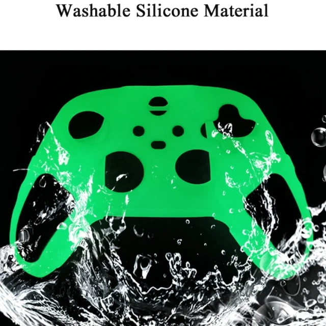Luminous Protective Cover Shell Case for Xbox Series S X Controller Silicone Rubber Case Cover Skin