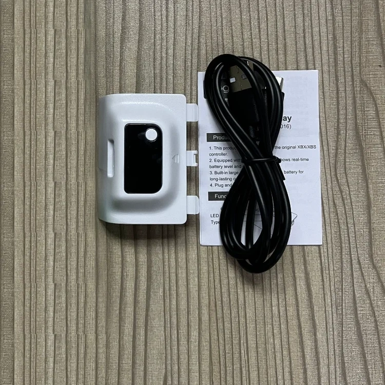 1400mAh Battery Pack with LED Display for Xbox Series X/S Wireless Controller Rechargeable Battery and Cable Set