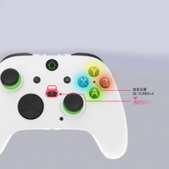 New High Quality 2.4G Wireless Gamepad With Light For XBOX ONE/PC Programmable Game Controller