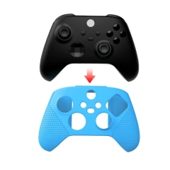Best Seller Non-slip Controller Silicone Case For Xbox Series X/S Protective Cover with 2pcs Thumb Grips Joystick Shell
