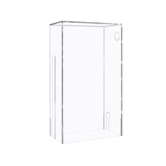 Protective Case Clear Dust Cover For Xbox Series S Console Transparent Protective Cover Acrylic Dustproof Box Case