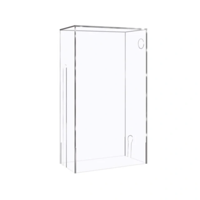 Protective Case Clear Dust Cover For Xbox Series S Console Transparent Protective Cover Acrylic Dustproof Box Case