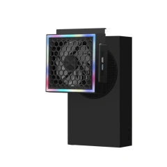 Cooler Mount Fan RGB Console Cooling Fan for Xbox Series S Console External Cooler Cooling Fan