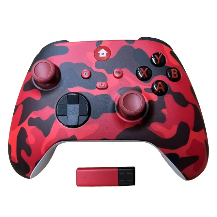 New High Quality 2.4G Wireless Camo Gamepad For Xbox Series X/S/PC Wireless Game Controller
