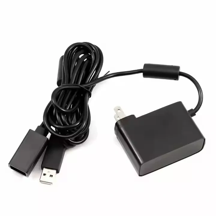 AC Adapter USB Charger Power Cable For XBOX 360 AC Power Adapter For Kinect Sensor New For XBOX 360