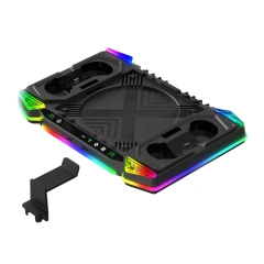 RGB Cooling Fan Charging Stand for Xbox Series X Accessories Storage Stand Controller Charger Charging Station