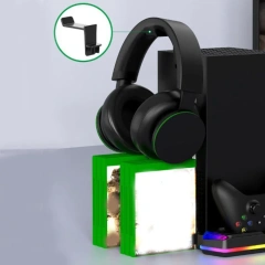 RGB Cooling Fan Charging Stand for Xbox Series X Accessories Storage Stand Controller Charger Charging Station