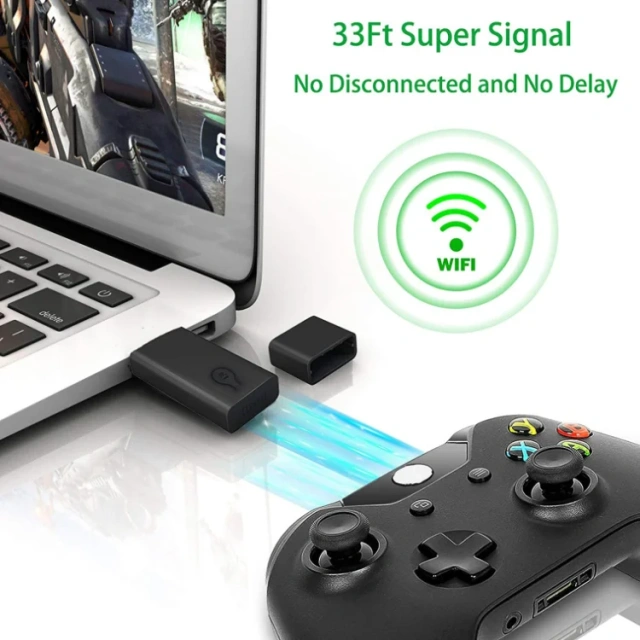 Controller Adapter Wireless Receiver Converter For PC Laptop Tablet Windows For Xbox one/Elite/Series S/X Game Adapter Converter