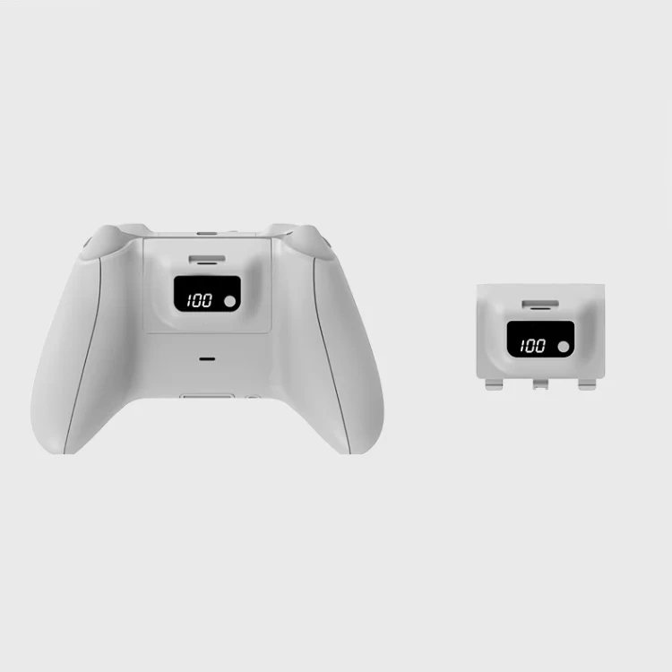1400mAh Battery Pack with LED Display for Xbox Series X/S Wireless Controller Rechargeable Battery and Cable Set