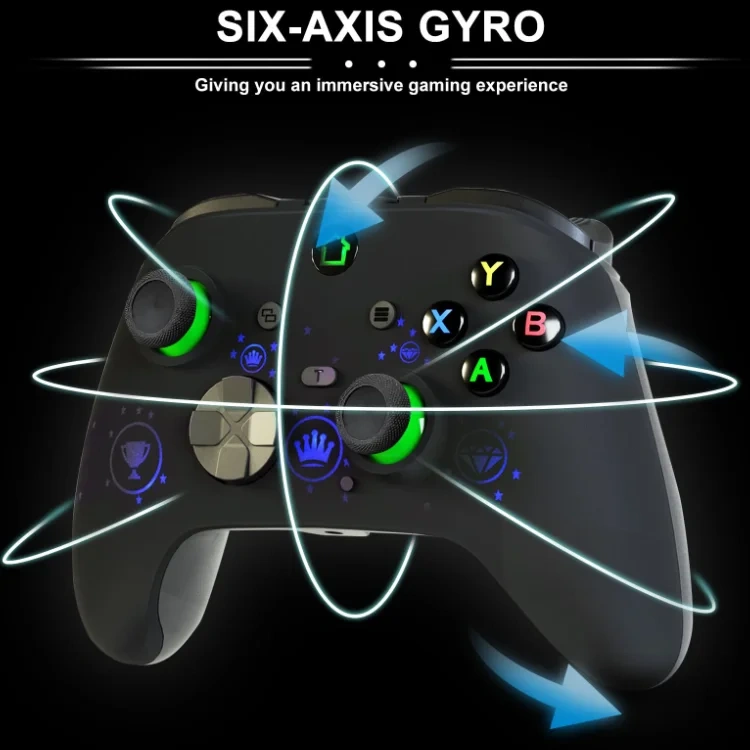 New design wired game controller with RGB light 3.5mm headphone jack for Xbox one Joystick Controller