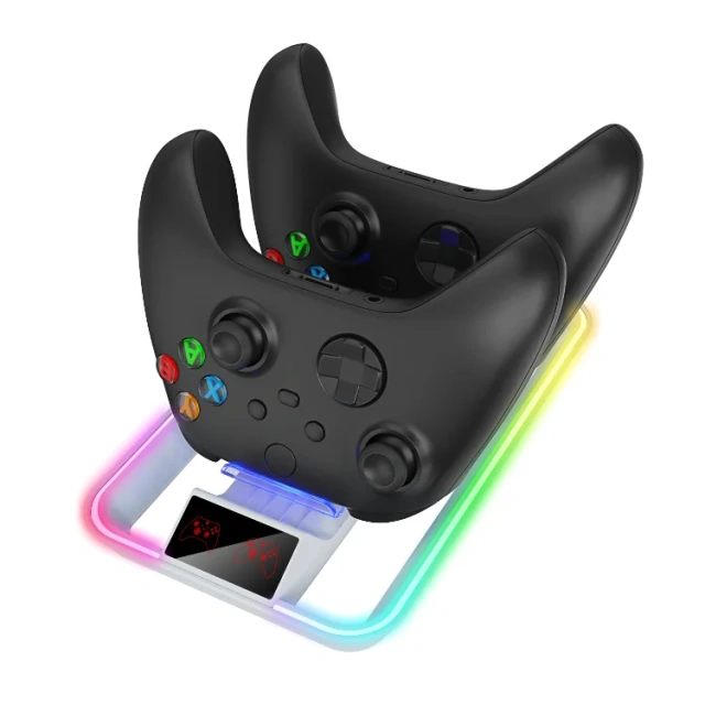 Controller Charger Station Charging Stand for Xbox Series S X Controller Dual Charger Charging Dock Base