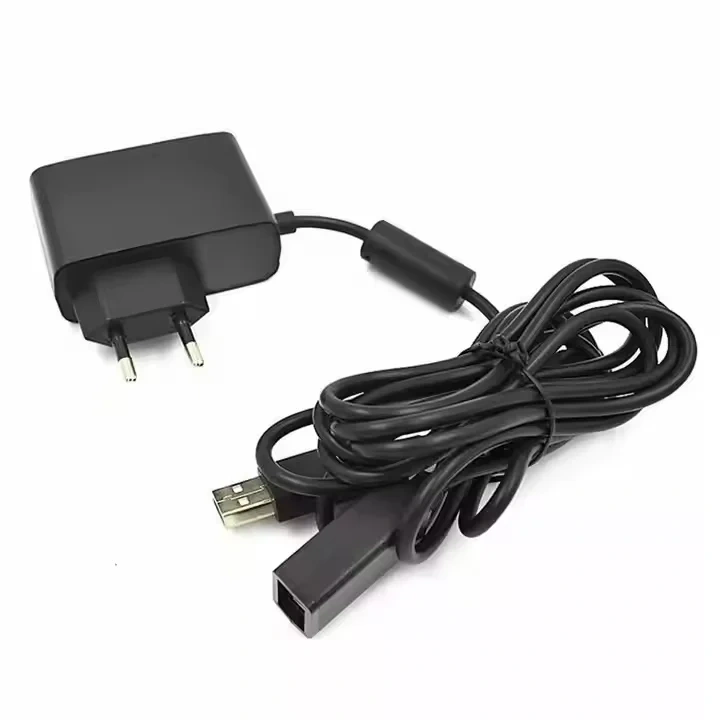AC Adapter USB Charger Power Cable For XBOX 360 AC Power Adapter For Kinect Sensor New For XBOX 360