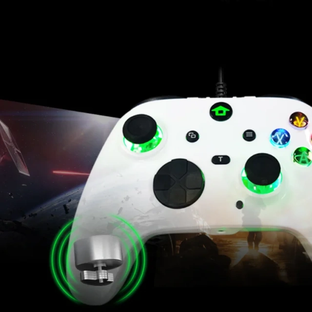 High Quality Full Function Wired Gamepad With Light For XBOX ONE/PC Game Controller