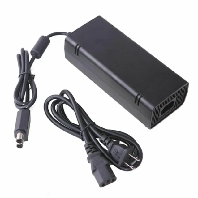 Power Supply For Xbox 360 Slim Console E S Charger Cable Games Cord US/EU/UK Plug AC Adapter for Xbox 360 Slim Power Supply