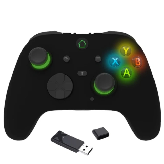 New High Quality 2.4G Wireless Gamepad With Light For XBOX ONE/PC Programmable Game Controller