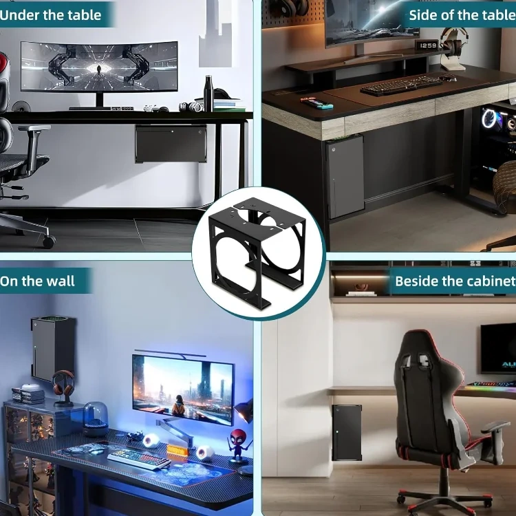 New Undertable  Game Console Metal Storage Stand for Xbox Series X Storage Stand