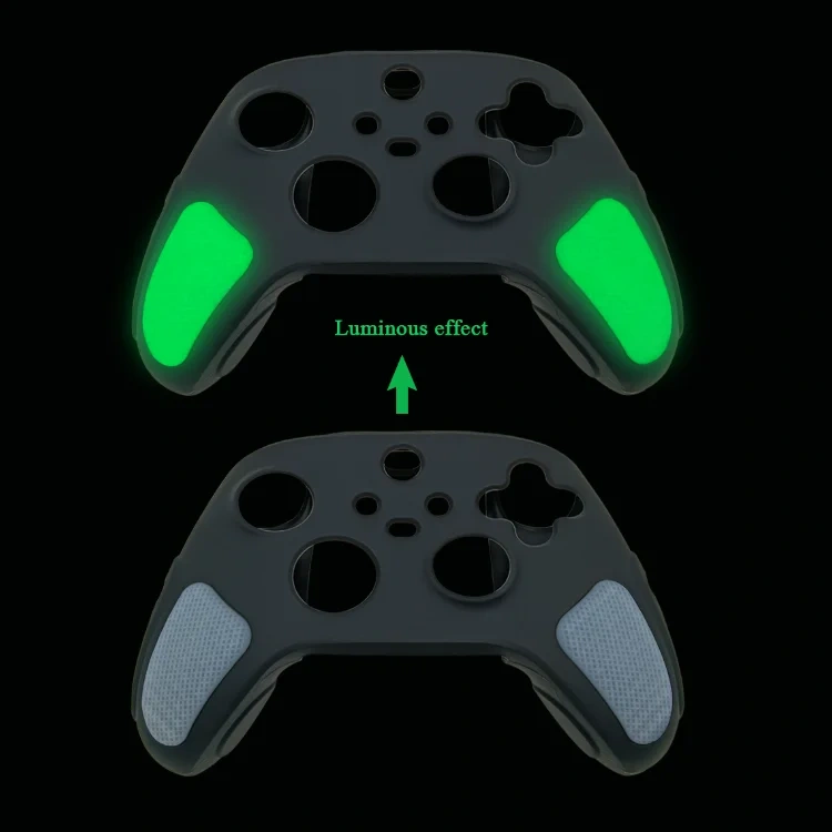 Luminous Protective Cover Shell Case for Xbox Series S X Controller Silicone Rubber Case Cover Skin