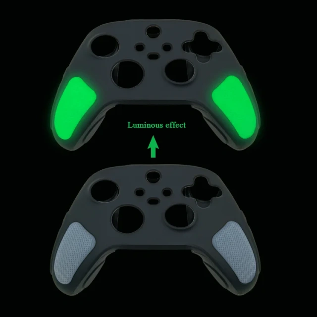Luminous Protective Cover Shell Case for Xbox Series S X Controller Silicone Rubber Case Cover Skin