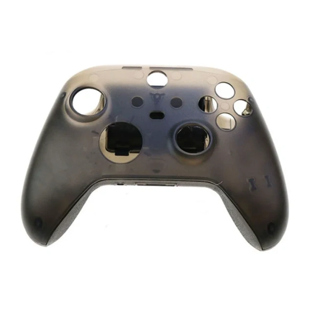 Clear Black Housing Shell with Buttons for Xbox Series S/X Controller Replacement Shell Case