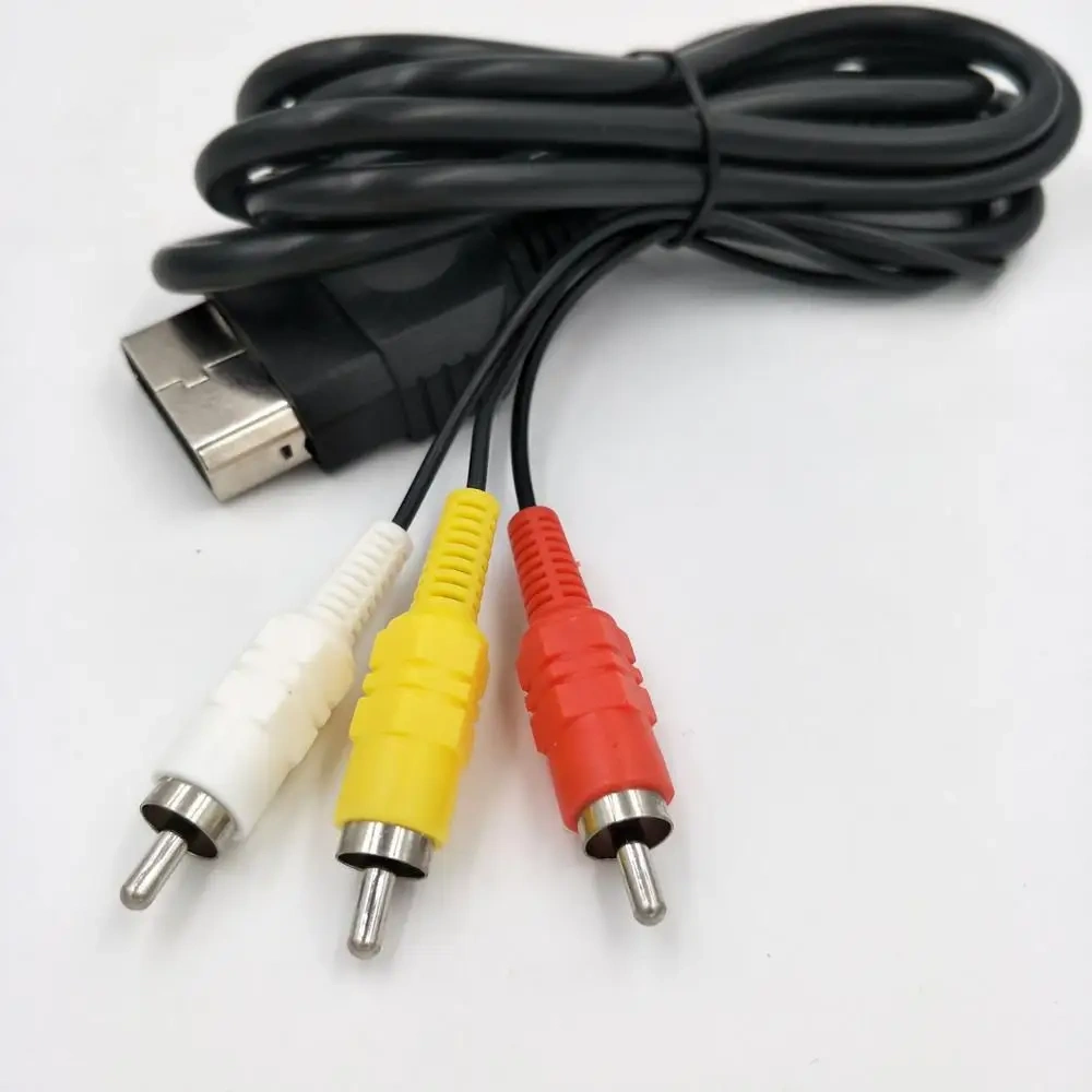 Component AV Cable For Xbox Original Composite Audio Video RCA 6ft Cord