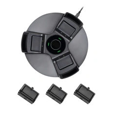 wireless controller charging station battery set for Xbox one with LED 3-in-1 charging dock contact