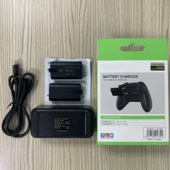 Dual Batteries Charging Kit for Xbox Series X S Controller 2pcs Rechargeable Battery Charger Charging Dock