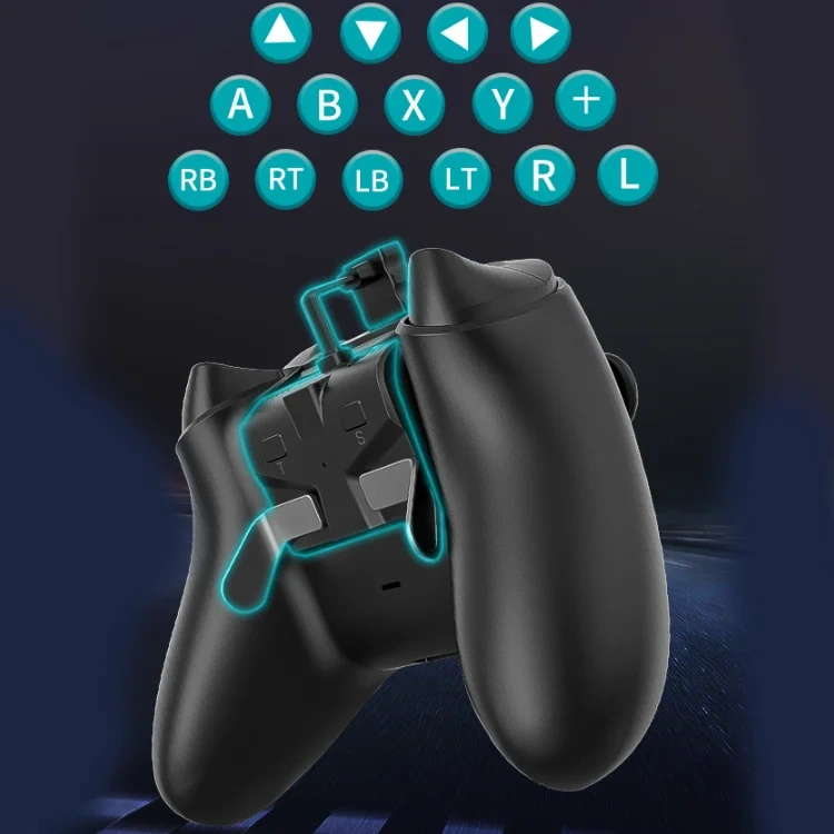 Game Controller Back Expansion Key Supports PC Side Mapping Back Key For Xbox Series Elite Controller Back Clip Button