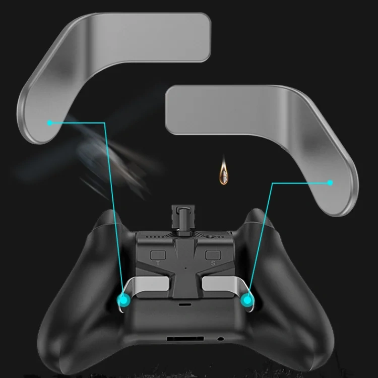 Game Controller Back Expansion Key Supports PC Side Mapping Back Key For Xbox Series Elite Controller Back Clip Button