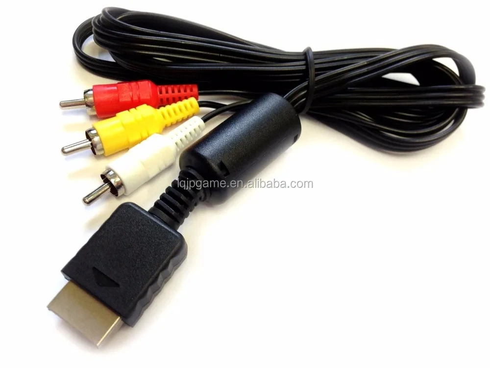 RCA to AV Audio Video Cable TV Lead for Play station for PS1 for PS2 for PS3 Consoles AV Cable