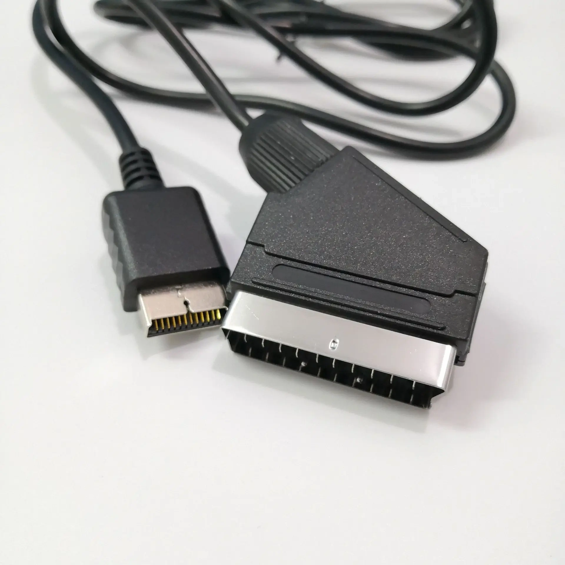 1.8m Scart Cable Lead for Play station 2 3 for PS2 PS3 RGB Scart Cable Cord 6ft