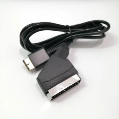 1.8m Scart Cable Lead for Play station 2 3 for PS2 PS3 RGB Scart Cable Cord 6ft