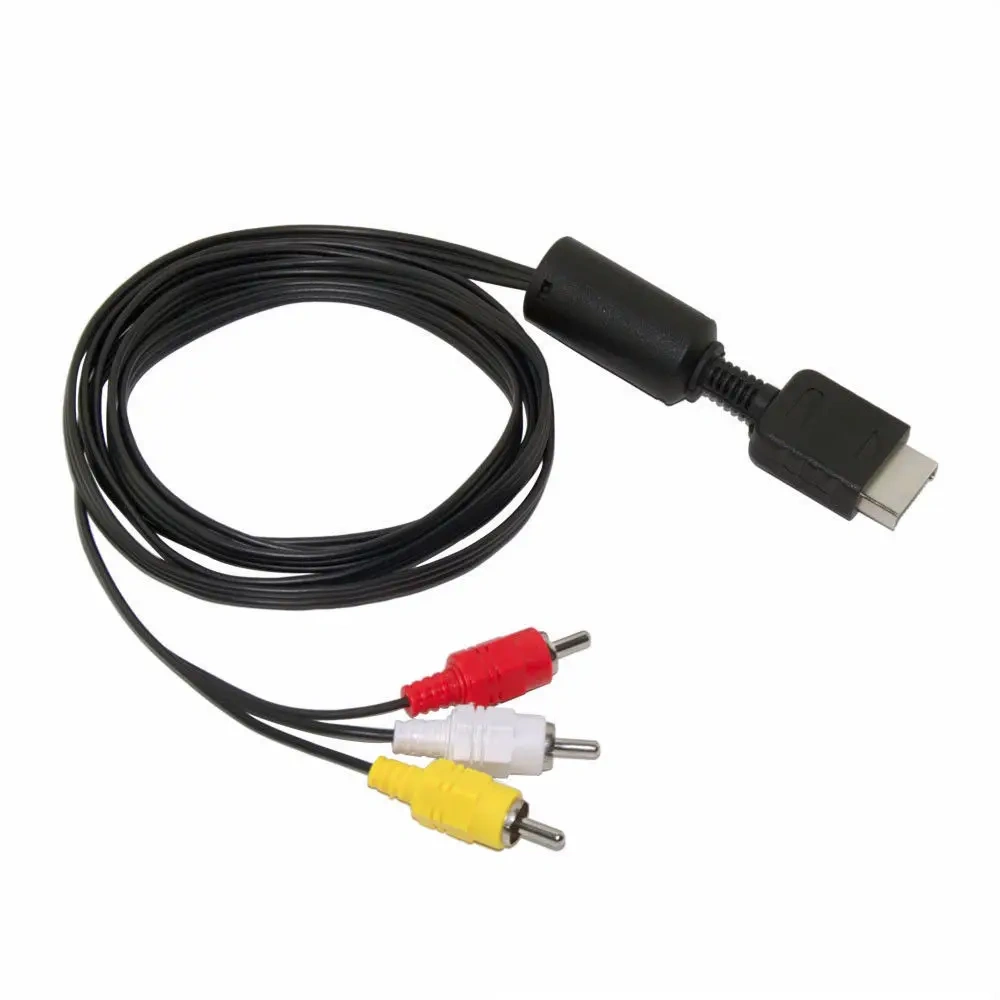 RCA to AV Audio Video Cable TV Lead for Play station for PS1 for PS2 for PS3 Consoles AV Cable