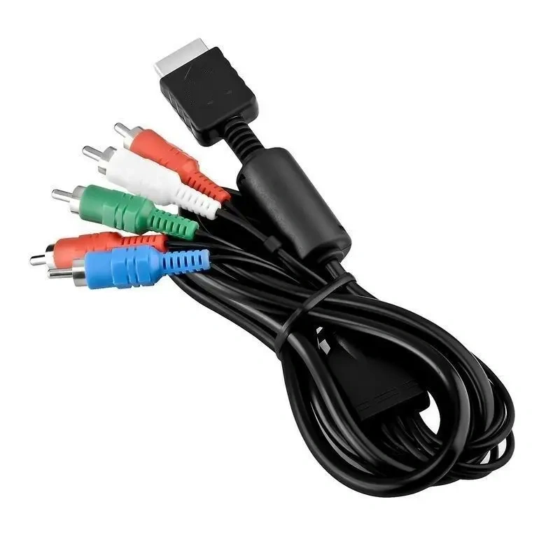 1.8m Component AV Cable Cord for Play station 2 3 for PS2/PS3 Console Video Games Cord AV Cable Lead